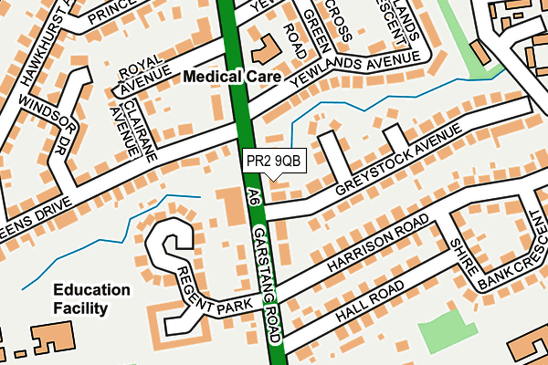 Map of SVM ESTATES LTD at local scale