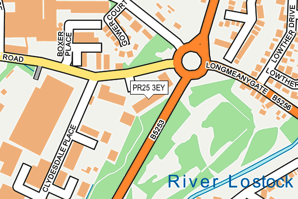 Map of CLEARVIEW HOME IMPROVEMENTS LIMITED at local scale