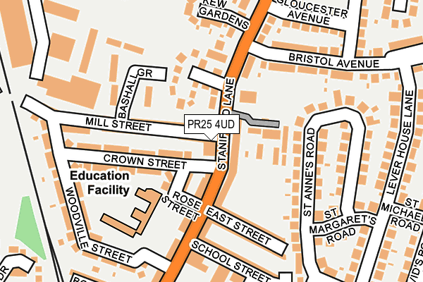 Map of VON HUBER VIZSLAS LIMITED at local scale