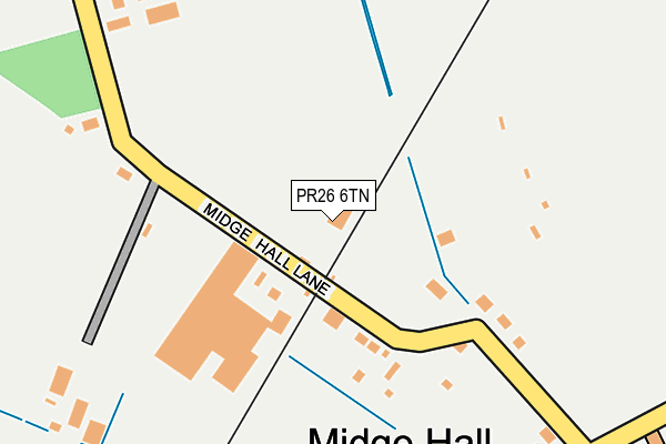 Map of R. AND E. BAMFORD LIMITED at local scale