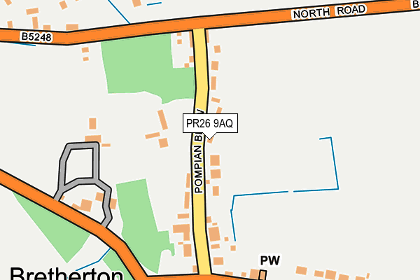 Map of BUILDERS CHOICE LTD at local scale