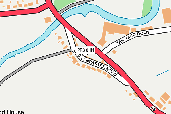 PR3 0HN map - OS OpenMap – Local (Ordnance Survey)