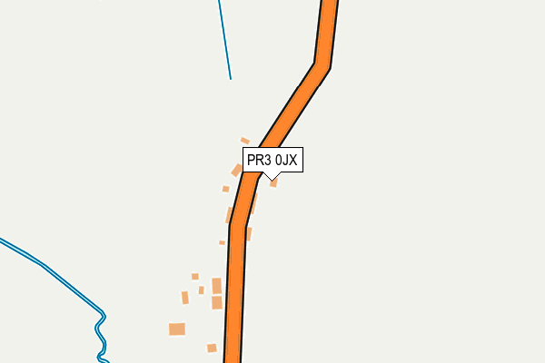 PR3 0JX map - OS OpenMap – Local (Ordnance Survey)