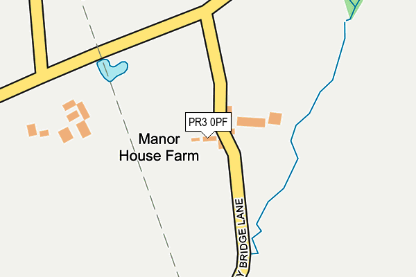PR3 0PF map - OS OpenMap – Local (Ordnance Survey)
