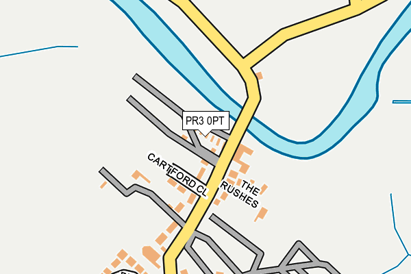 PR3 0PT map - OS OpenMap – Local (Ordnance Survey)