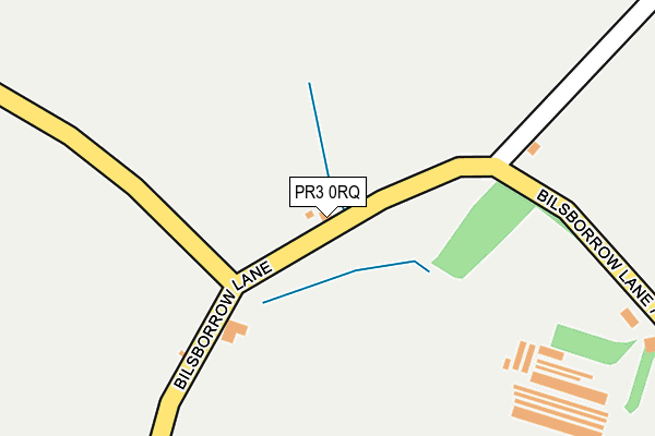 PR3 0RQ map - OS OpenMap – Local (Ordnance Survey)