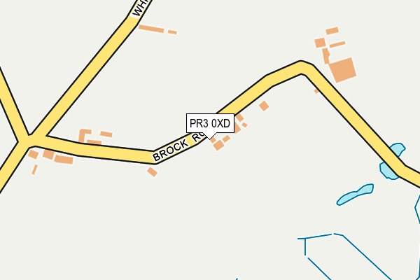 PR3 0XD map - OS OpenMap – Local (Ordnance Survey)