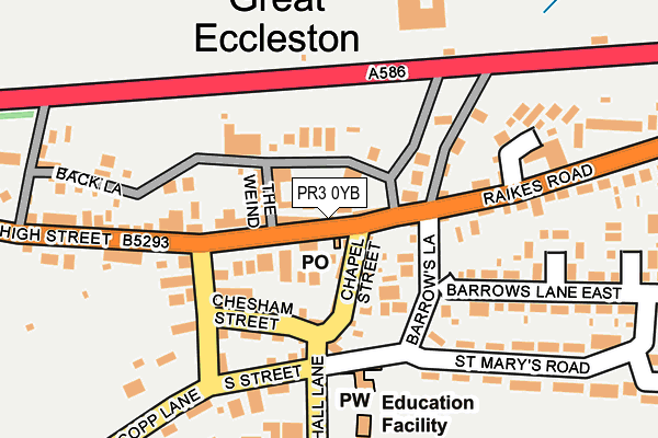 Map of ROWE DEVELOPMENTS LIMITED at local scale