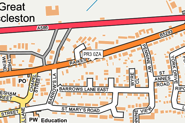 Map of TRAINING DEVELOPMENT & CONSULTANCY LTD at local scale