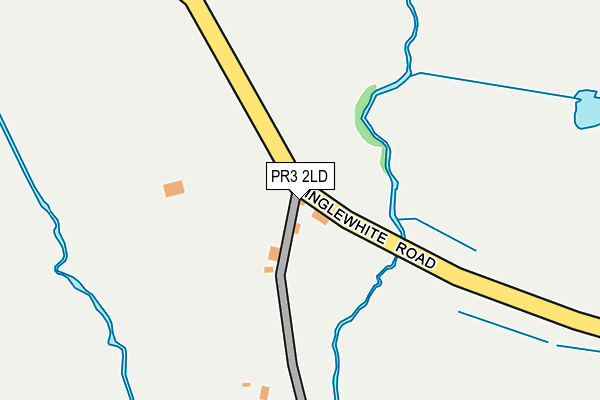 PR3 2LD map - OS OpenMap – Local (Ordnance Survey)