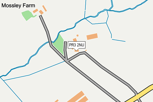 PR3 2NU map - OS OpenMap – Local (Ordnance Survey)
