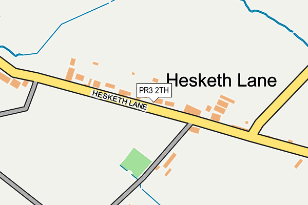 PR3 2TH map - OS OpenMap – Local (Ordnance Survey)