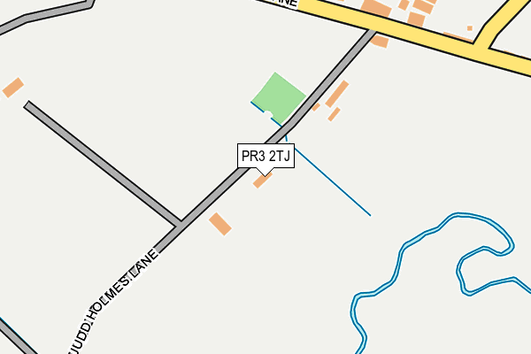PR3 2TJ map - OS OpenMap – Local (Ordnance Survey)