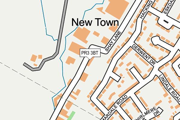 Map of RWJ NORTHWEST LTD at local scale
