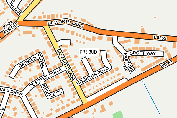 PR3 3UD map - OS OpenMap – Local (Ordnance Survey)