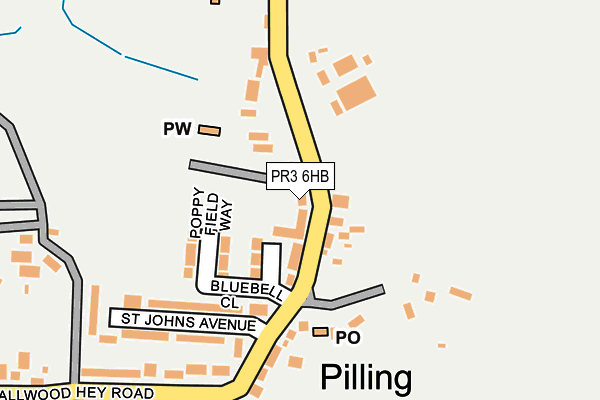 Map of NORTHERN KILNS LIMITED at local scale