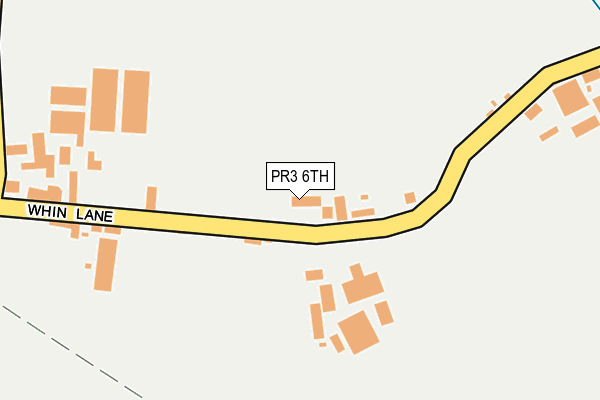 PR3 6TH map - OS OpenMap – Local (Ordnance Survey)