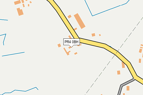 PR4 0BH map - OS OpenMap – Local (Ordnance Survey)