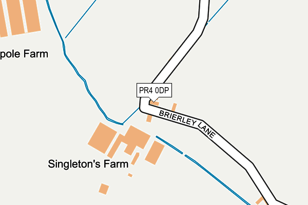 PR4 0DP map - OS OpenMap – Local (Ordnance Survey)