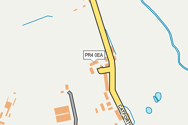 PR4 0EA map - OS OpenMap – Local (Ordnance Survey)