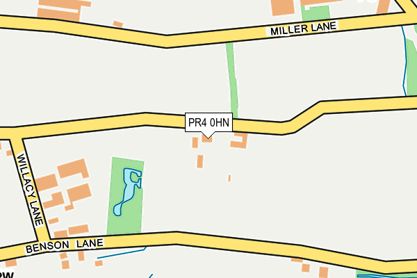 PR4 0HN map - OS OpenMap – Local (Ordnance Survey)