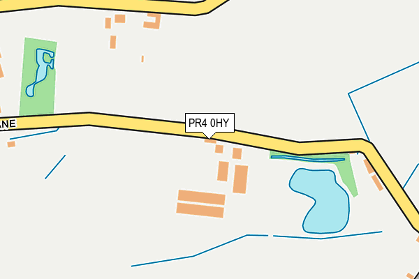 PR4 0HY map - OS OpenMap – Local (Ordnance Survey)