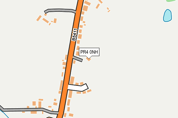 PR4 0NH map - OS OpenMap – Local (Ordnance Survey)