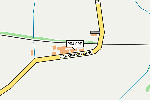 PR4 0RE map - OS OpenMap – Local (Ordnance Survey)