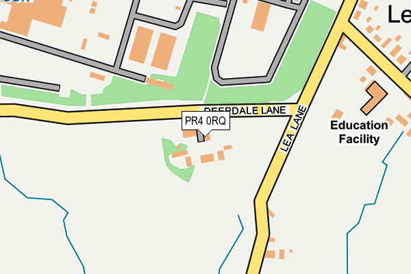 PR4 0RQ map - OS OpenMap – Local (Ordnance Survey)