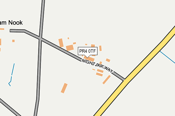 Map of F BROWN (ENGLAND) LIMITED at local scale