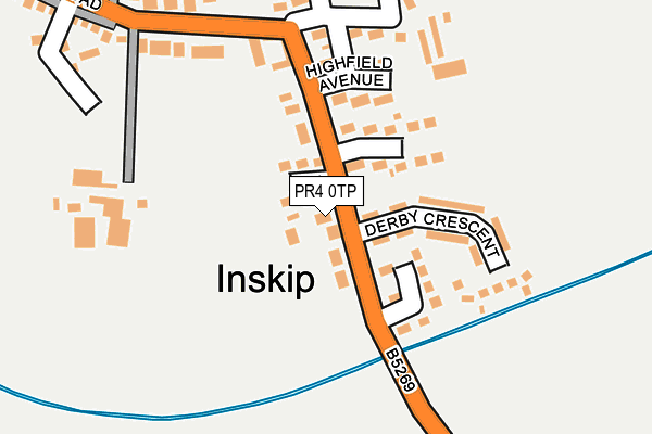 PR4 0TP map - OS OpenMap – Local (Ordnance Survey)