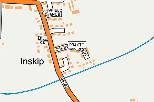PR4 0TQ map - OS OpenMap – Local (Ordnance Survey)