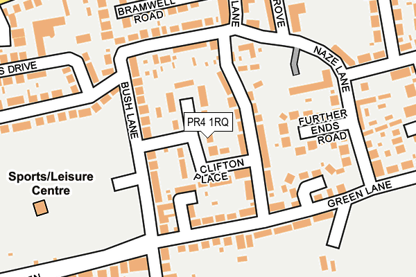 Map of JOHN EVENTS LTD at local scale