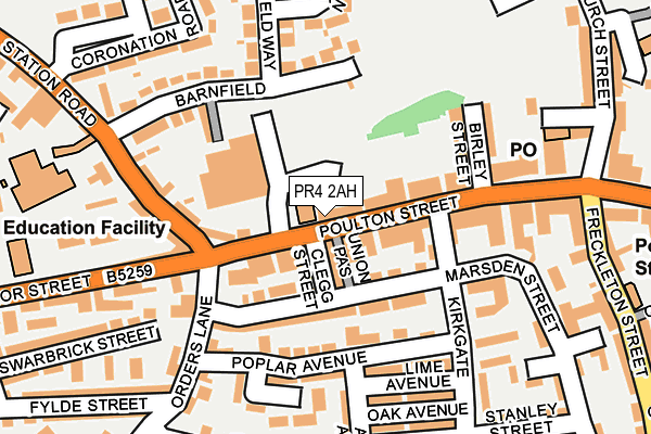 Map of FEC PRIVATE HIRE LIMITED at local scale
