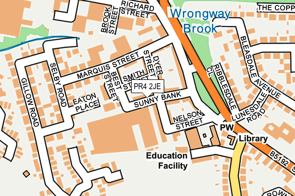 Map of IRWIN MORGAN LIMITED at local scale