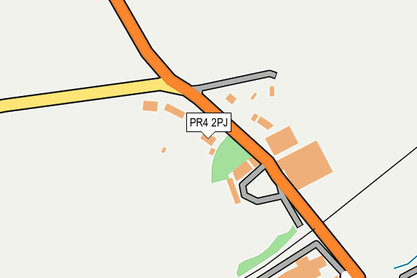 PR4 2PJ map - OS OpenMap – Local (Ordnance Survey)