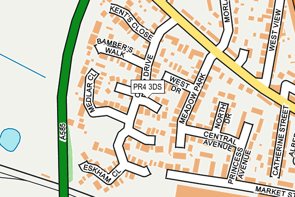 PR4 3DS map - OS OpenMap – Local (Ordnance Survey)
