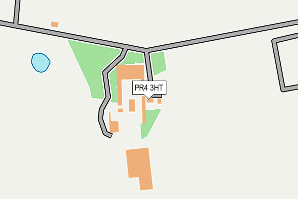 PR4 3HT map - OS OpenMap – Local (Ordnance Survey)