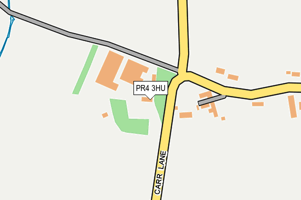 PR4 3HU map - OS OpenMap – Local (Ordnance Survey)