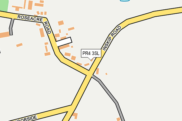 PR4 3SL map - OS OpenMap – Local (Ordnance Survey)