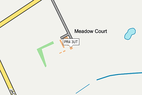 PR4 3UT map - OS OpenMap – Local (Ordnance Survey)