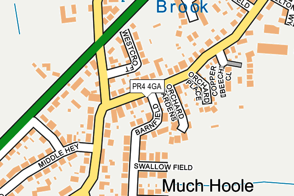 Map of CRAIG SHARP HOUSING LTD at local scale