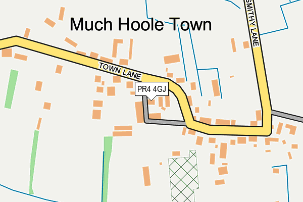 Map of JCH PROPS LTD at local scale