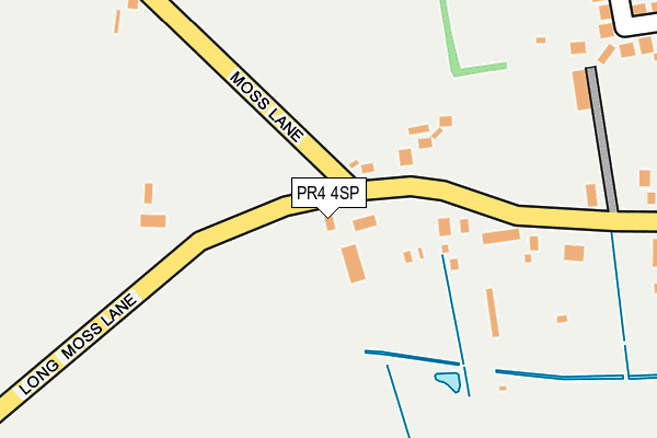 PR4 4SP map - OS OpenMap – Local (Ordnance Survey)