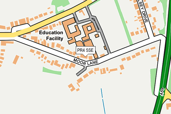 Map of MUSCLE MANIC LTD at local scale