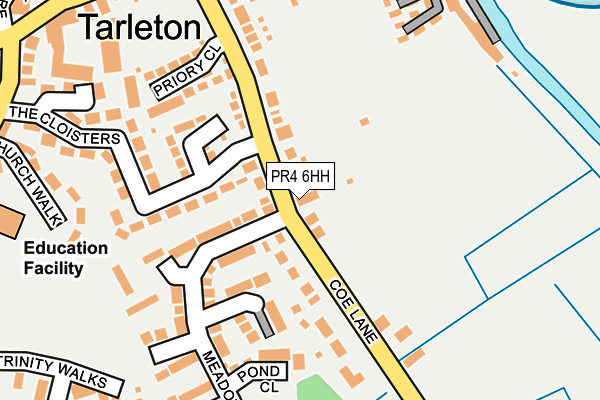Map of MARK ENRIGHT DECORATORS LIMITED at local scale