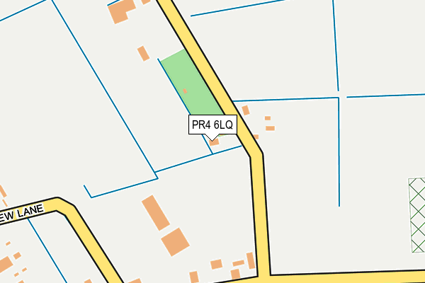 PR4 6LQ map - OS OpenMap – Local (Ordnance Survey)