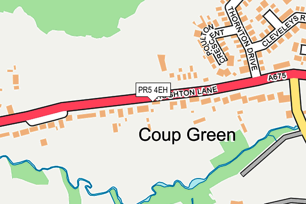 Map of P GOUGH SERVICES LTD at local scale