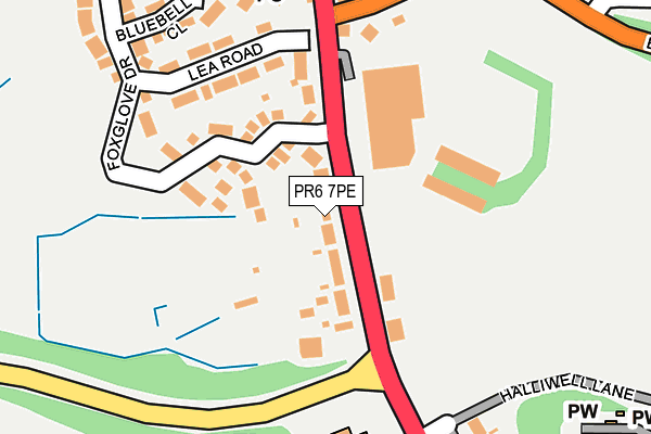 Map of MPEACE LIMITED at local scale