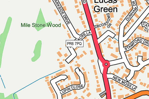 Map of SHAWHILL FOLD RESIDENTS ASSOCIATION LIMITED at local scale